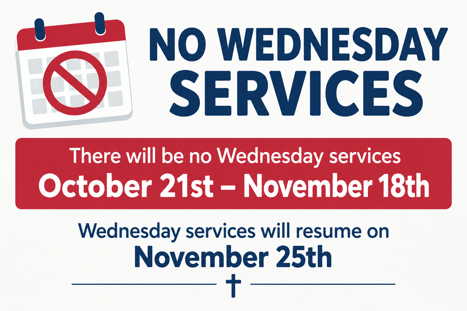 No service